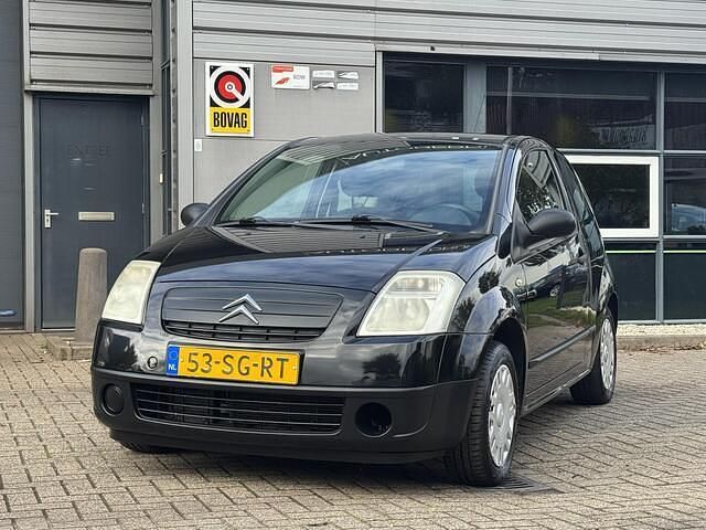 Zwart Gebruikt 2006 Citroën C2 Furio Hatchback | € 1.450 (Goede deal) - Afbeelding 1/4