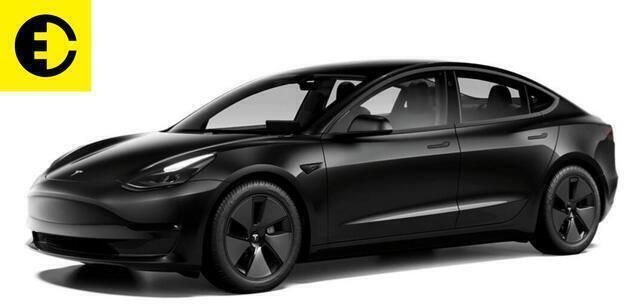 Zwart Gebruikt 2022 Tesla Model 3 Standard Range Sedan | € 29.950 (Iets duurder) - Afbeelding 1/4