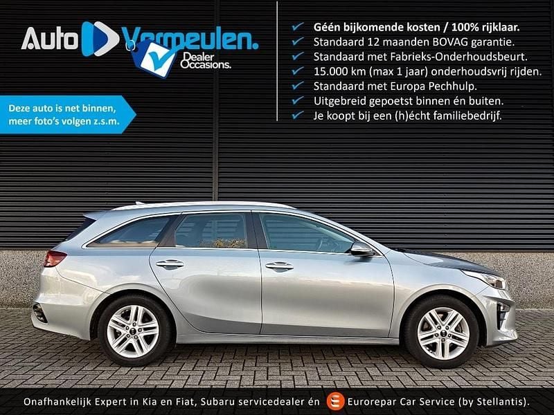 Grijs Gebruikt 2018 Kia Ceed Turbo Stationwagen | € 14.995 (Iets duurder) - Afbeelding 1/2