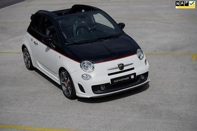 Wit, metallic lak Gebruikt 2012 Fiat 500C Abarth Cabriolet | € 10.900 (Eerlijke prijs) - Afbeelding 1/4