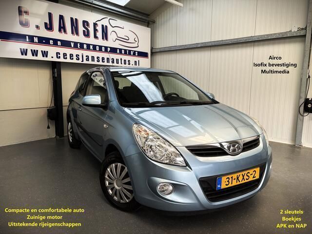 Blauw Gebruikt 2010 Hyundai i20 Hatchback | € 3.999 (Eerlijke prijs) - Afbeelding 1/4