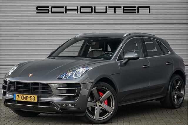 Grijs Gebruikt 2014 Porsche Macan Turbo SUV | € 32.900 (Eerlijke prijs) - Afbeelding 1/4