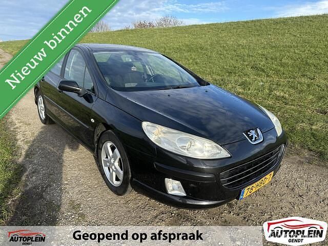 Zwart Gebruikt 2008 Peugeot 407 Business-Line Sedan | € 1.250 (Goede deal) - Afbeelding 1/4