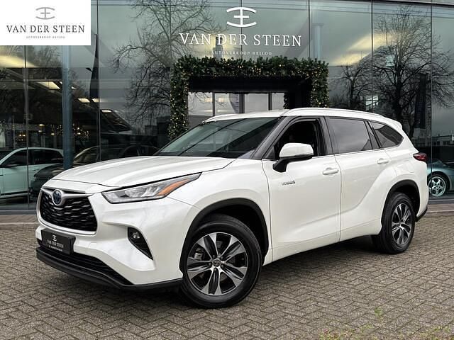 Wit Gebruikt 2021 Toyota Highlander Executive SUV | € 47.950 (Super prijs) - Afbeelding 1/4