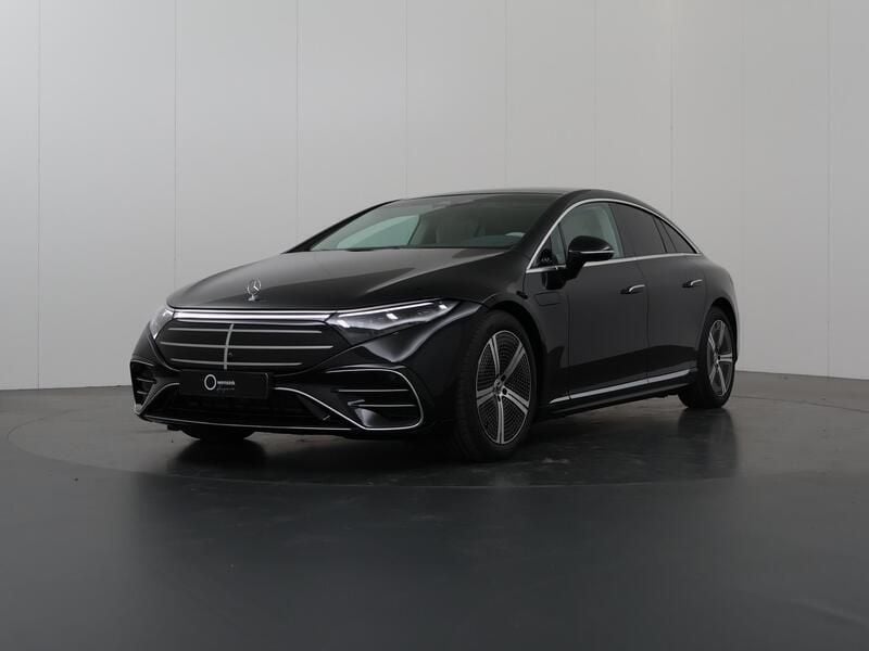 Zwart Nieuw 2025 Mercedes EQS450+ Luxury Hatchback | € 106.430 (Super prijs) - Afbeelding 1/4