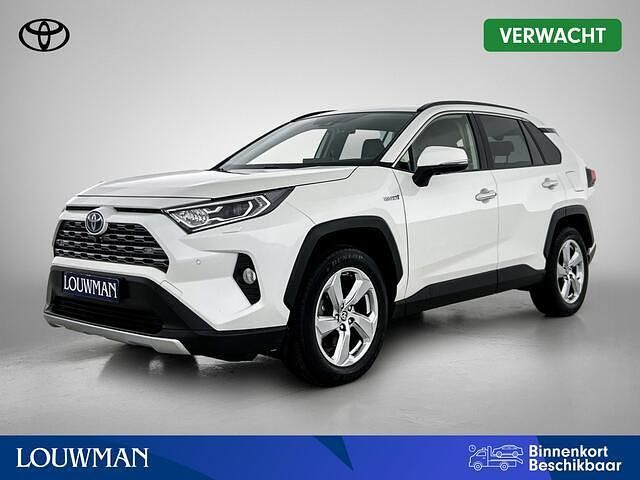 Wit metallic Occasion 2020 Toyota RAV4 Executive SUV | € 36.950 (Duur) - Afbeelding 1/4
