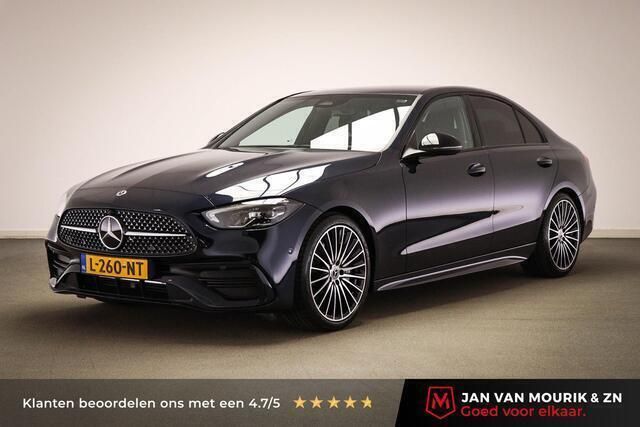 Blauw Gebruikt 2021 Mercedes C200 AMG line Sedan | € 42.450 (Goede deal) - Afbeelding 1/4