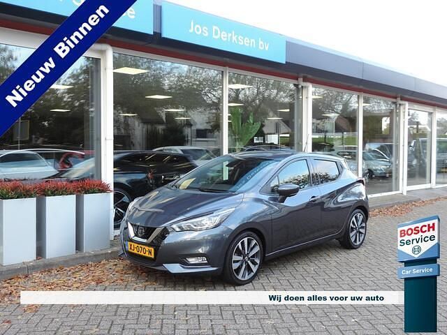 Grijs Gebruikt 2019 Nissan Micra Tekna Hatchback | € 12.980 (Eerlijke prijs) - Afbeelding 1/4