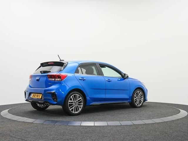Occasion Kia Rio GT-Line 99 PK (72 kW) 2023 Blauw (metallic) Hatchback