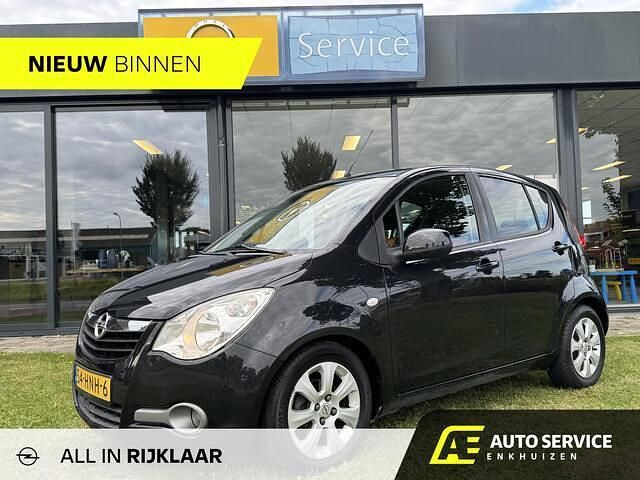 Zwart Gebruikt 2009 Opel Agila Enjoy Hatchback | € 4.450 (Duur) - Afbeelding 1/4