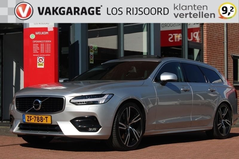 Grijs Gebruikt 2018 Volvo V90 R-Design Stationwagen | € 28.785 (Duur) - Afbeelding 1/4