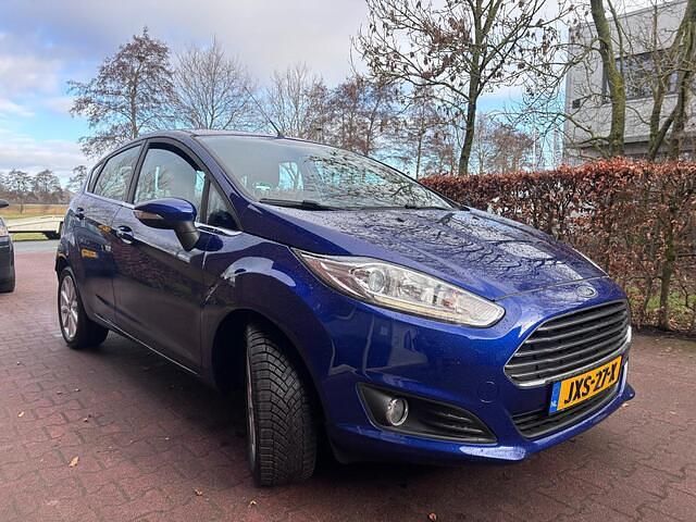 Occasion Ford Fiesta Titanium 125 PK (91 kW) 2016 Blauw (metallic) Hatchback