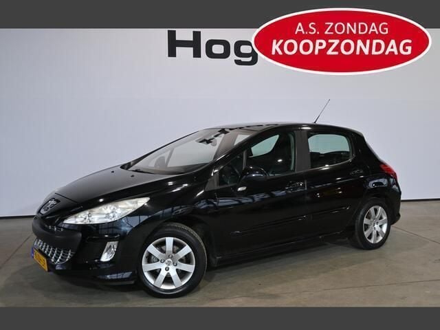 Zwart Gebruikt 2008 Peugeot 308 Hatchback | € 2.440 (Eerlijke prijs) - Afbeelding 1/4