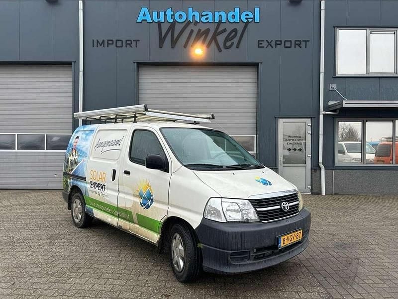 Wit Gebruikt 2010 Toyota HiAce H4 Van | € 4.800 (Iets duurder) - Afbeelding 1/4