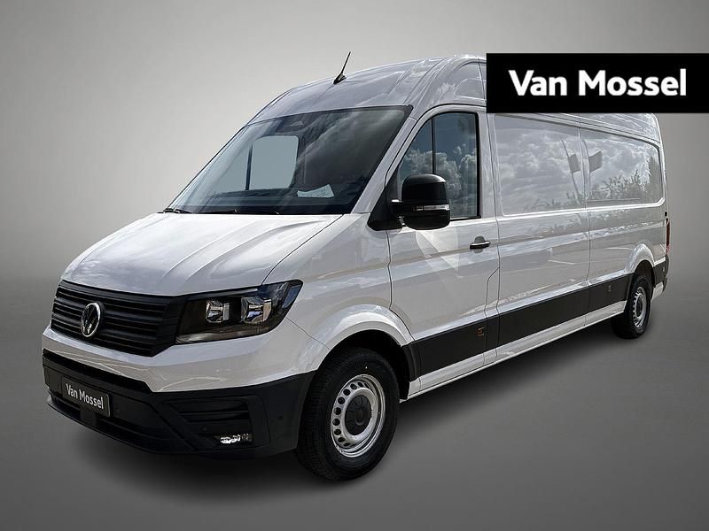 Wit Nieuw 2024 VW Crafter Highline Van | € 43.999 - Afbeelding 1/4