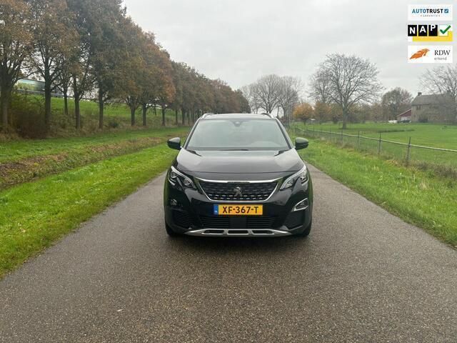 Zwart Gebruikt 2019 Peugeot 5008 GT-line MPV | € 21.999 (Iets duurder) - Afbeelding 1/4