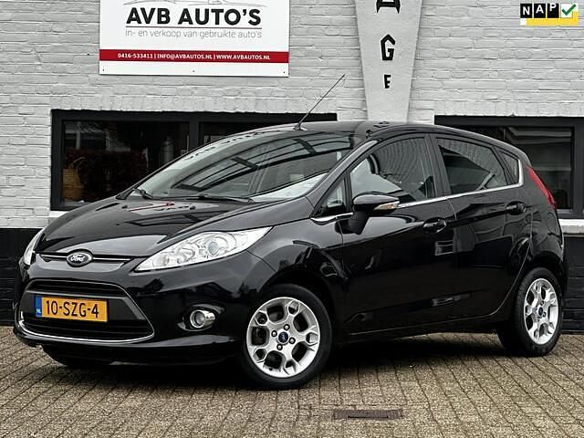 Occasion Ford Fiesta Titanium 120 PK (88 kW) 2012 Zwart Hatchback