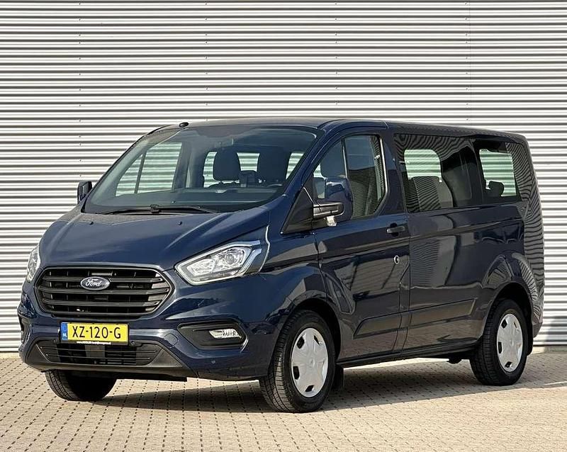 Blauw Gebruikt 2019 Ford Transit Custom Trend Van | € 16.673 - Afbeelding 1/4
