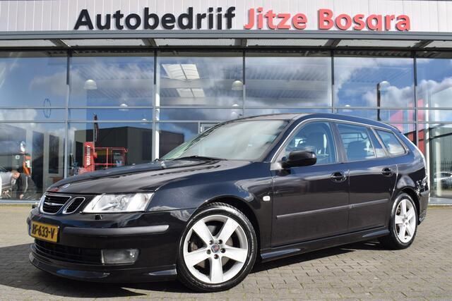 Zwart Gebruikt 2006 Saab 9-3 Aero Stationwagen | € 7.950 (Eerlijke prijs) - Afbeelding 1/4