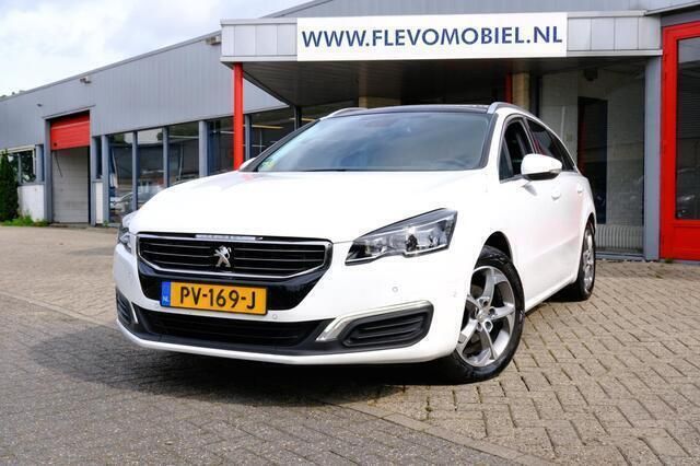 Wit Gebruikt 2017 Peugeot 508 Stationwagen | € 10.950 (Eerlijke prijs) - Afbeelding 1/4