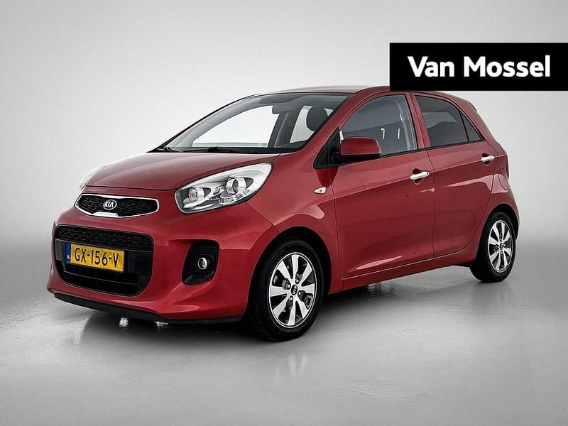 Rood Gebruikt 2015 Kia Picanto First Edition Hatchback | € 7.400 (Goede deal) - Afbeelding 1/4