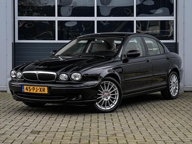 Zwart Gebruikt 2004 Jaguar X-type Business Edition Sedan | € 2.950 (Goede deal) - Afbeelding 1/4