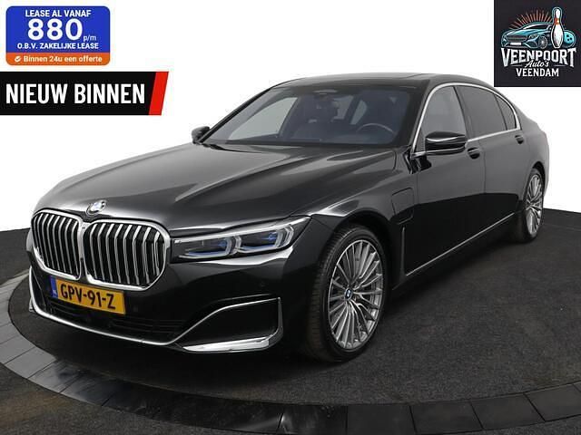 Zwart Gebruikt 2021 BMW 745e Executive Sedan | € 52.900 (Eerlijke prijs) - Afbeelding 1/4