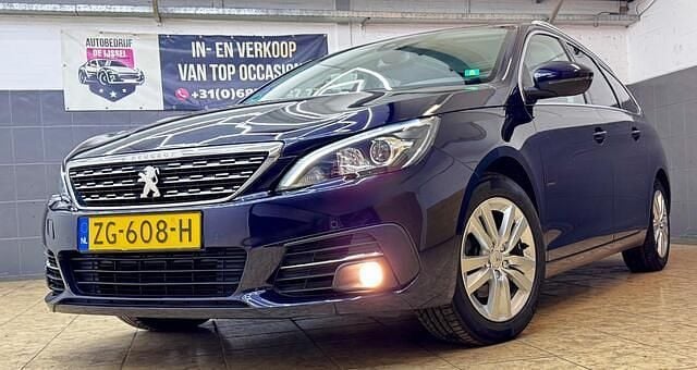 Occasion Peugeot 308 SW Premium 131 PK (96 kW) 2019 Blauw Stationwagen