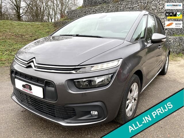 Grijs (metallic) Occasion 2018 Citroën C4 SpaceTourer PureTech MPV | € 12.500 (Goede deal) - Afbeelding 1/4