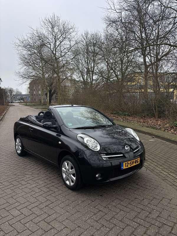 Occasion Nissan Micra Tekna 88 PK (64 kW) 2006 Zwart Cabriolet