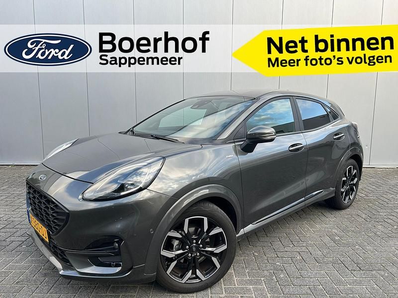 Grijs Gebruikt 2023 Ford Puma Gen-E ST-Line X SUV | € 26.445 (Iets duurder) - Afbeelding 1/4