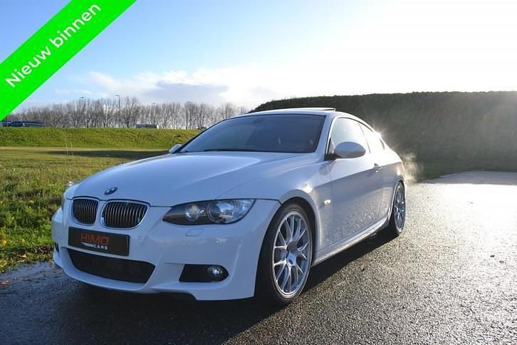 Wit Gebruikt 2008 BMW 335 Shadowline Coupé | € 28.950 - Afbeelding 1/4