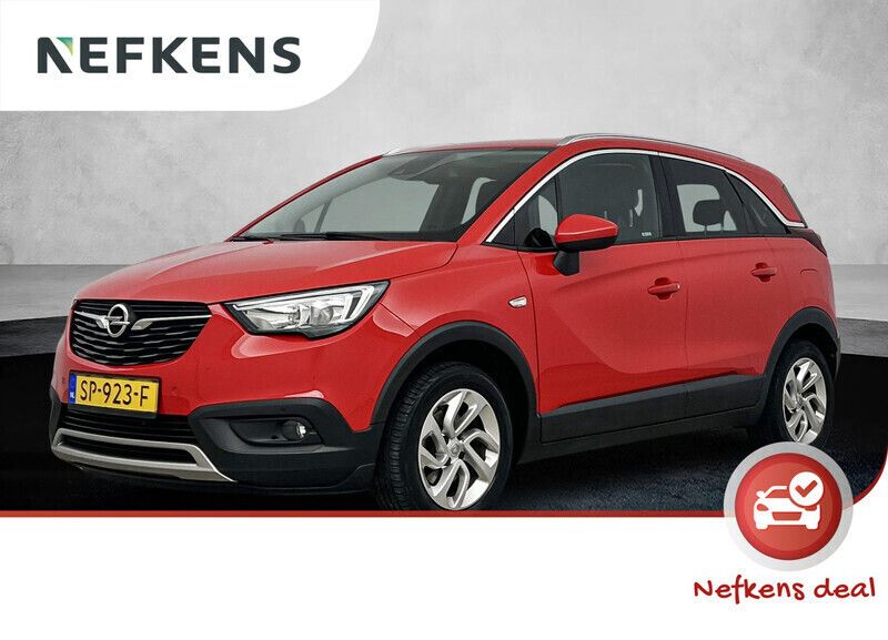 Rood Gebruikt 2018 Opel Crossland X Innovation SUV | € 14.325 (Eerlijke prijs) - Afbeelding 1/4