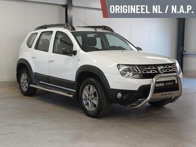 Wit Gebruikt 2014 Dacia Duster Lauréate SUV | € 7.250 (Eerlijke prijs) - Afbeelding 1/4