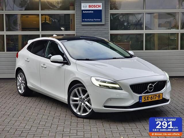 Wit Gebruikt 2018 Volvo V40 Dynamic Stationwagen | € 17.950 (Eerlijke prijs) - Afbeelding 1/4