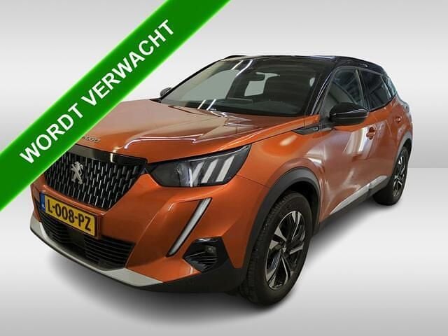 Oranje Gebruikt 2021 Peugeot 2008 GT SUV | € 16.990 (Eerlijke prijs) - Afbeelding 1/4