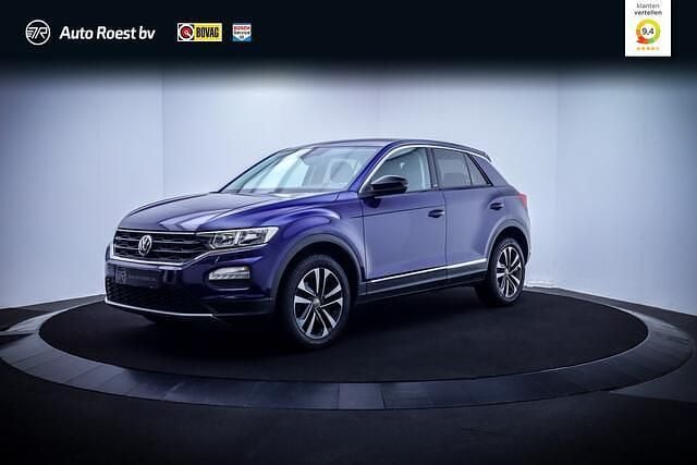 Blauw Gebruikt 2020 VW T-Roc Style SUV | € 22.950 (Super prijs) - Afbeelding 1/4
