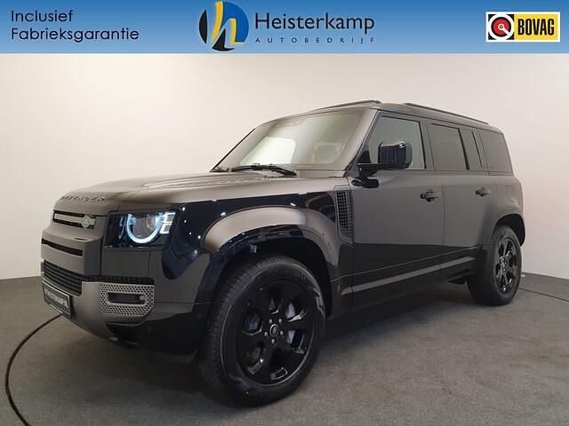 Zwart Nieuw 2025 Land Rover Defender SE Dynamic SUV | € 96.450 - Afbeelding 1/4