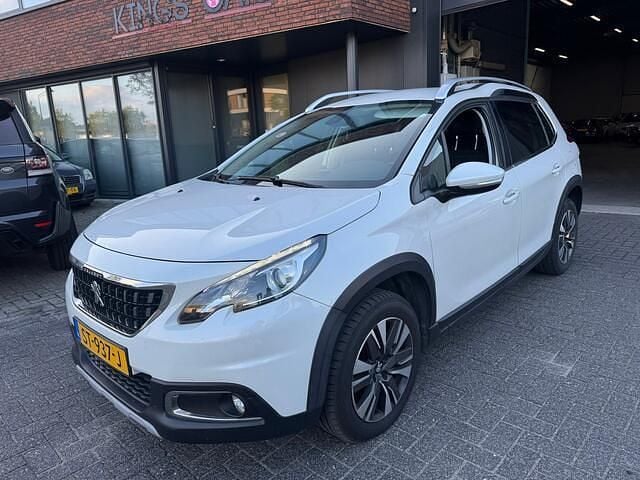 Wit Gebruikt 2018 Peugeot 2008 SUV | € 9.995 (Goede deal) - Afbeelding 1/4