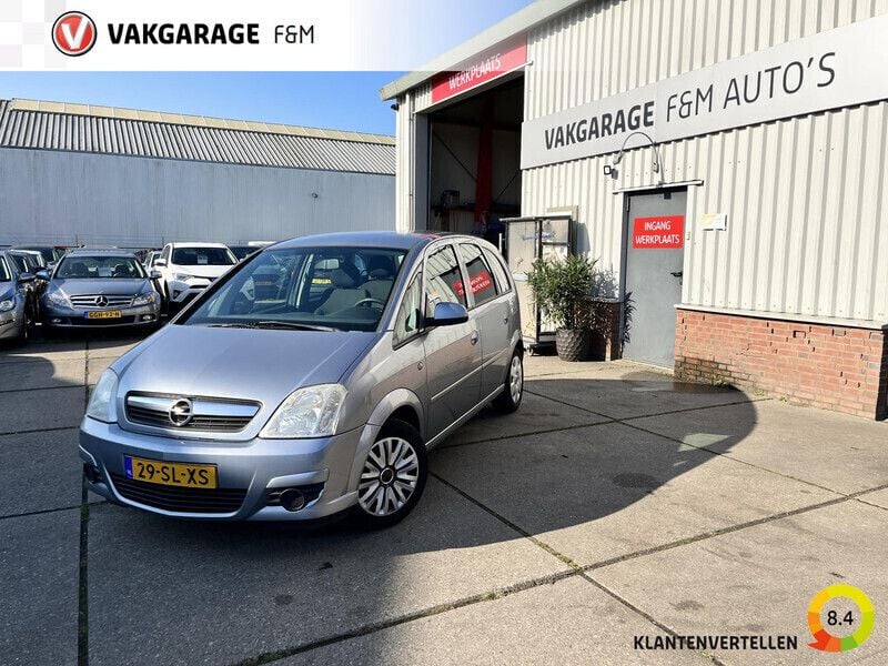 Grijs Gebruikt 2006 Opel Meriva Enjoy MPV | € 1.950 (Iets duurder) - Afbeelding 1/4