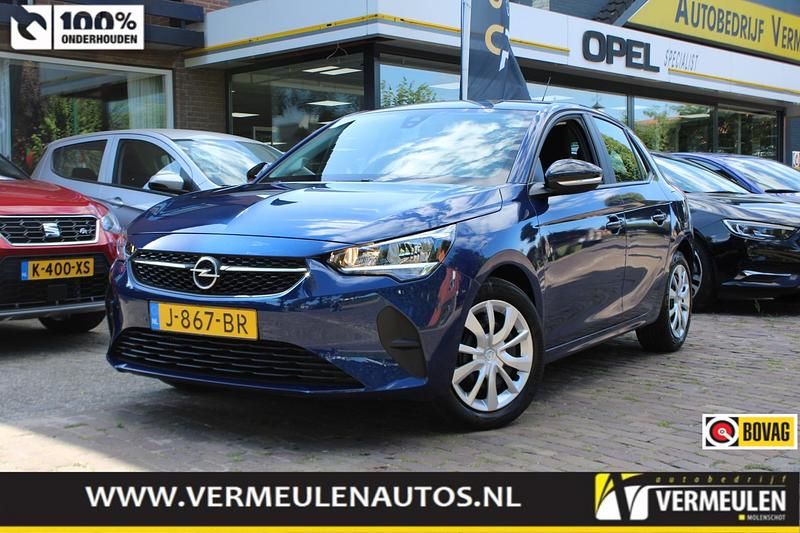 Blauw Gebruikt 2020 Opel Corsa Edition+ Hatchback | € 12.400 (Goede deal) - Afbeelding 1/4