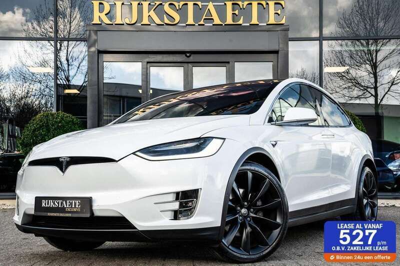 Wit Gebruikt 2017 Tesla Model X SUV | € 32.900 - Afbeelding 1/4