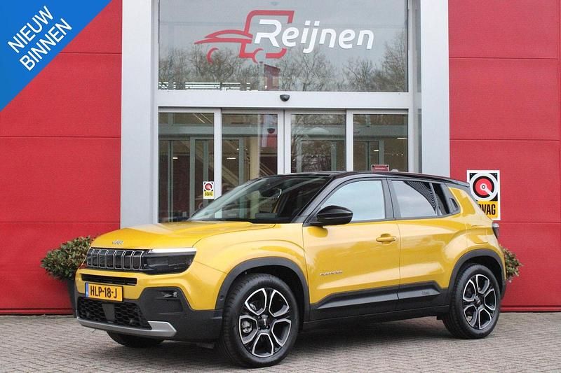 Geel Nieuw 2025 Jeep Avenger Summit SUV | € 33.395 (Eerlijke prijs) - Afbeelding 1/4