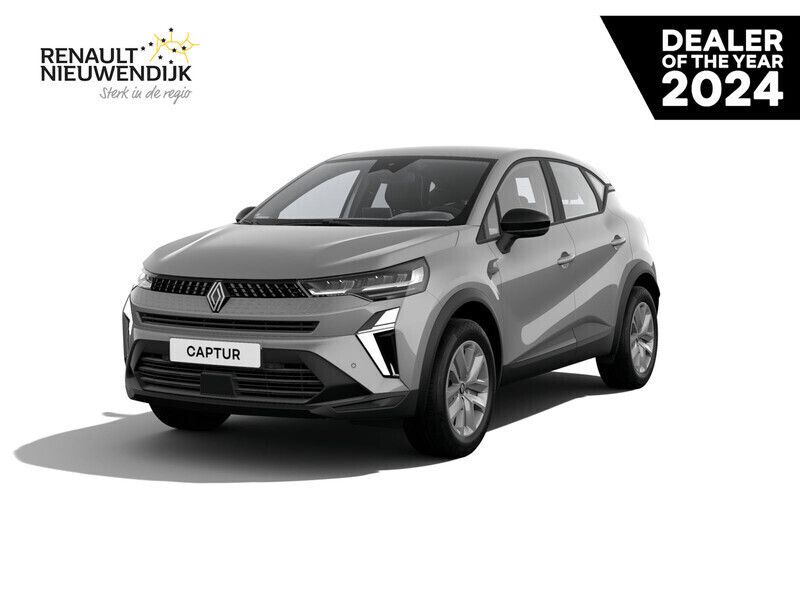 Gris rafale (grijs mica) Nieuw 2025 Renault Captur Evolution SUV | € 32.390 (Super prijs) - Afbeelding 1/4