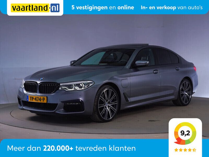 Grijs Gebruikt 2018 BMW 530e M Sport Sedan | € 27.745 (Iets duurder) - Afbeelding 1/3