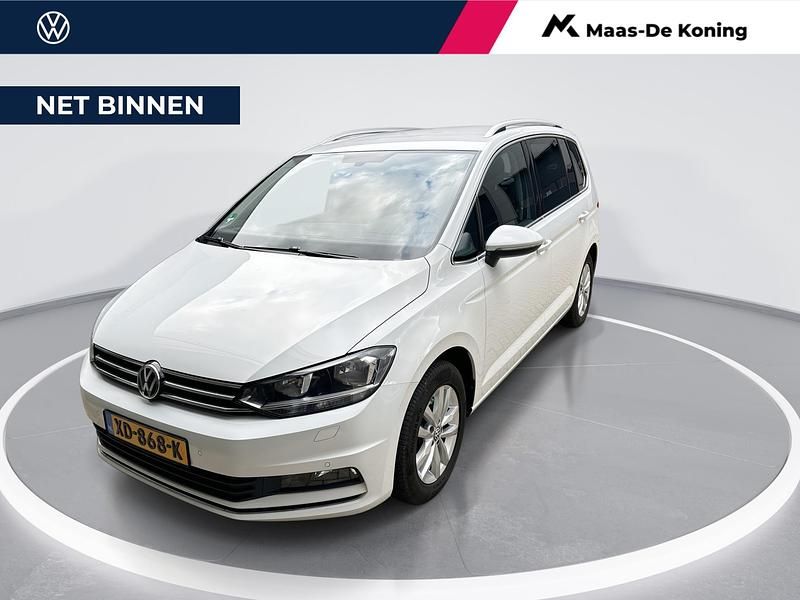 Wit Gebruikt 2018 VW Touran Highline MPV | € 24.740 (Eerlijke prijs) - Afbeelding 1/4