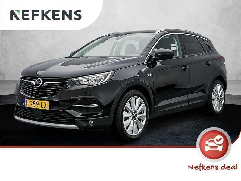 Zwart Gebruikt 2020 Opel Grandland X Innovation SUV | € 23.300 (Eerlijke prijs) - Afbeelding 1/3