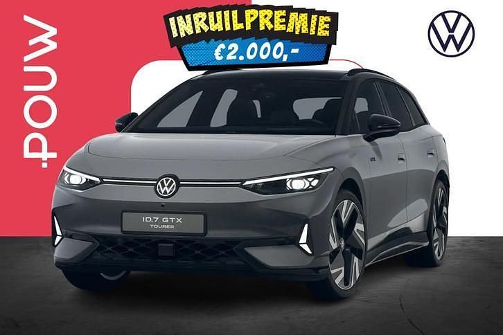 Grijs Nieuw 2025 VW ID.7 GTX Stationwagen | € 66.950 (Eerlijke prijs) - Afbeelding 1/4