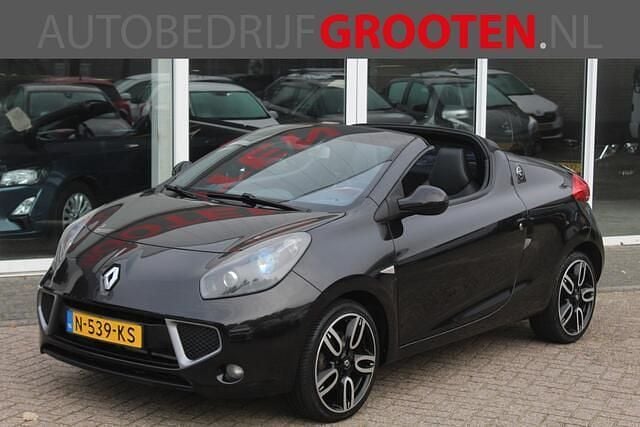 Zwart Gebruikt 2012 Renault Wind Dynamique Cabriolet | € 5.999 (Eerlijke prijs) - Afbeelding 1/4