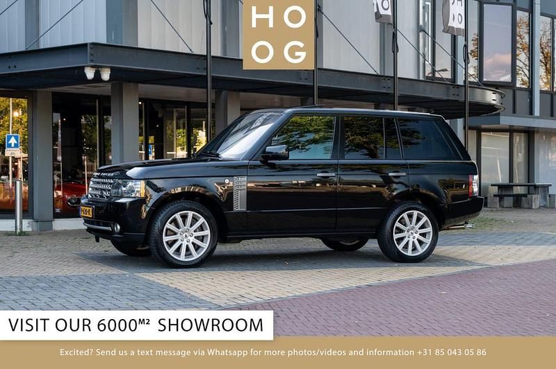 Zwart Gebruikt 2009 Land Rover Range Rover SUV | € 49.950 - Afbeelding 1/4